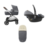 Maxi-Cosi Комбинирана количка Adorra 2 - Luxe Grey Twillic Limited